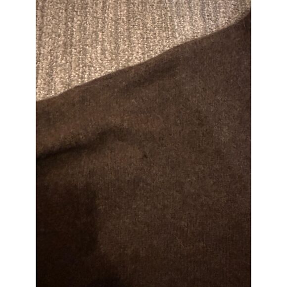 Woolworth - Vintage wool 1/4 zip sweater , Brown, XL some small pinhole defects - Picture 4 of 8